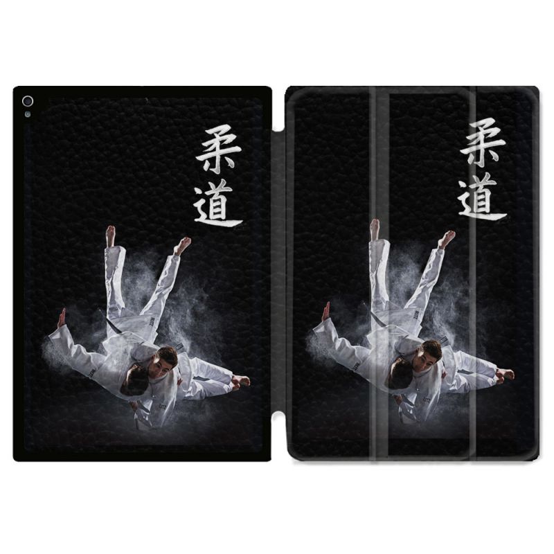 Coque Renforcée Pour Ipad Air 11 M2 2024 Sport Judo Noir