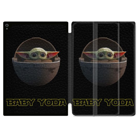 Coque Renforcée Pour Ipad Air 11 M2 2024 Star Wars - Yoda bebe noir