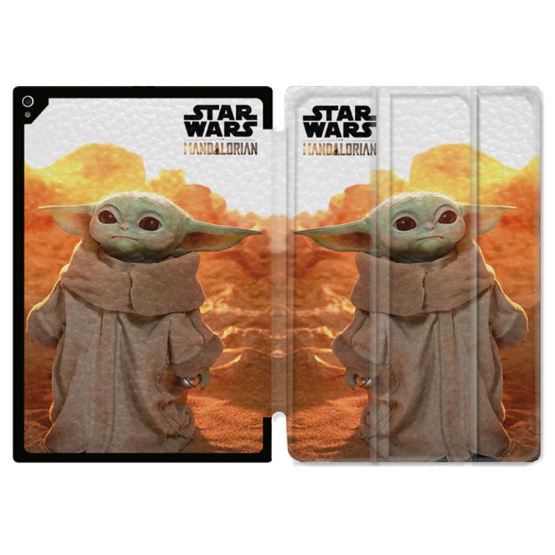 Coque Renforcée Pour Ipad Air 11 M2 2024 Star Wars - Yoda bebe soleil