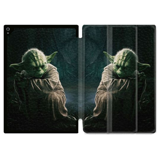 Coque Renforcée Pour Ipad Air 11 M2 2024 Star Wars - Yoda sombre