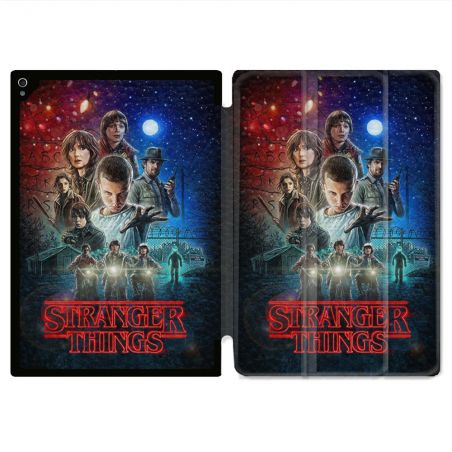 Coque Renforcée Pour Ipad Air 11 M2 2024 Stranger Things Affiche 1