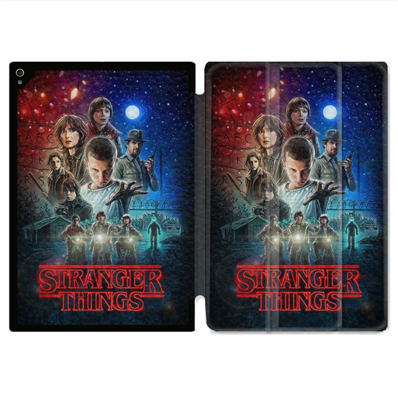Coque Renforcée Pour Ipad Air 11 M2 2024 Stranger Things Affiche 1