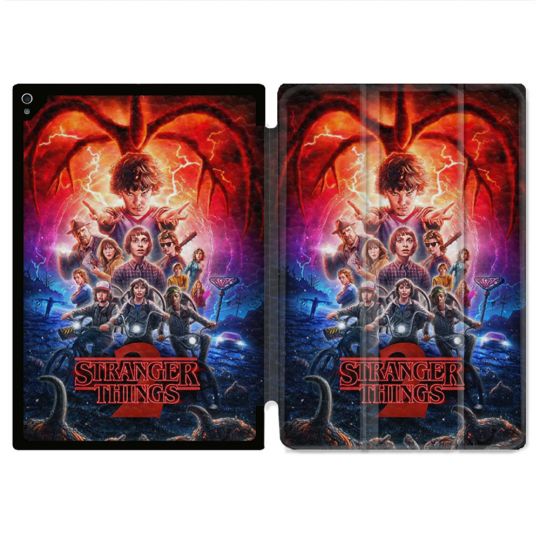 Coque Renforcée Pour Ipad Air 11 M2 2024 Stranger Things Affiche 2