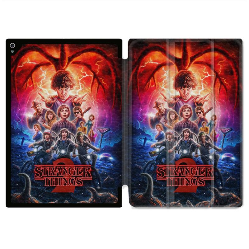 Coque Renforcée Pour Ipad Air 11 M2 2024 Stranger Things Affiche 2