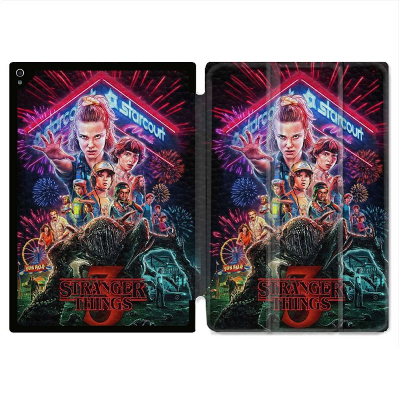 Coque Renforcée Pour Ipad Air 11 M2 2024 Stranger Things Affiche 3