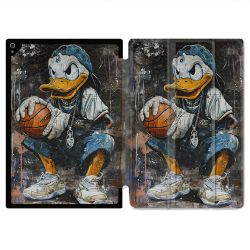 Coque Renforcée Pour Ipad Air 11 M2 2024 Street Art Donald Duck