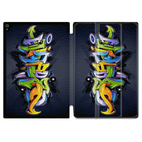 Coque Renforcée Pour Ipad Air 11 M2 2024 Street Art Graffiti