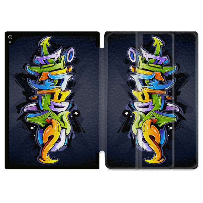 Coque Renforcée Pour Ipad Air 11 M2 2024 Street Art Graffiti