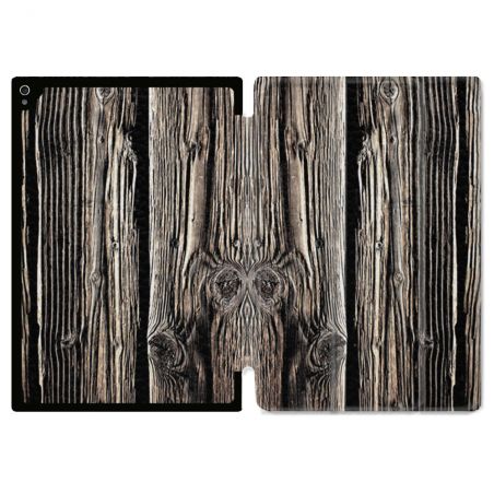 Coque Renforcée Pour Ipad Air 11 M2 2024 Texture Bois