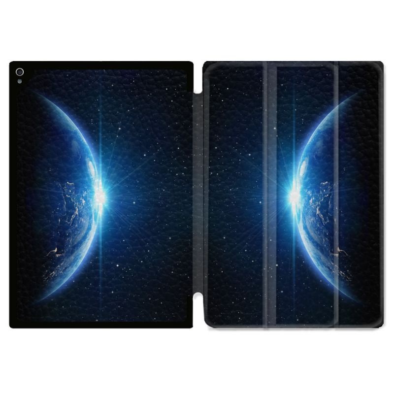 Coque Renforcée Pour Ipad Air 11 M2 2024 Univers Planete Terre