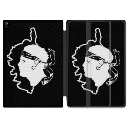 Coque Renforcée Pour Ipad Air 11 M2 2024 Voyage Corse Noir