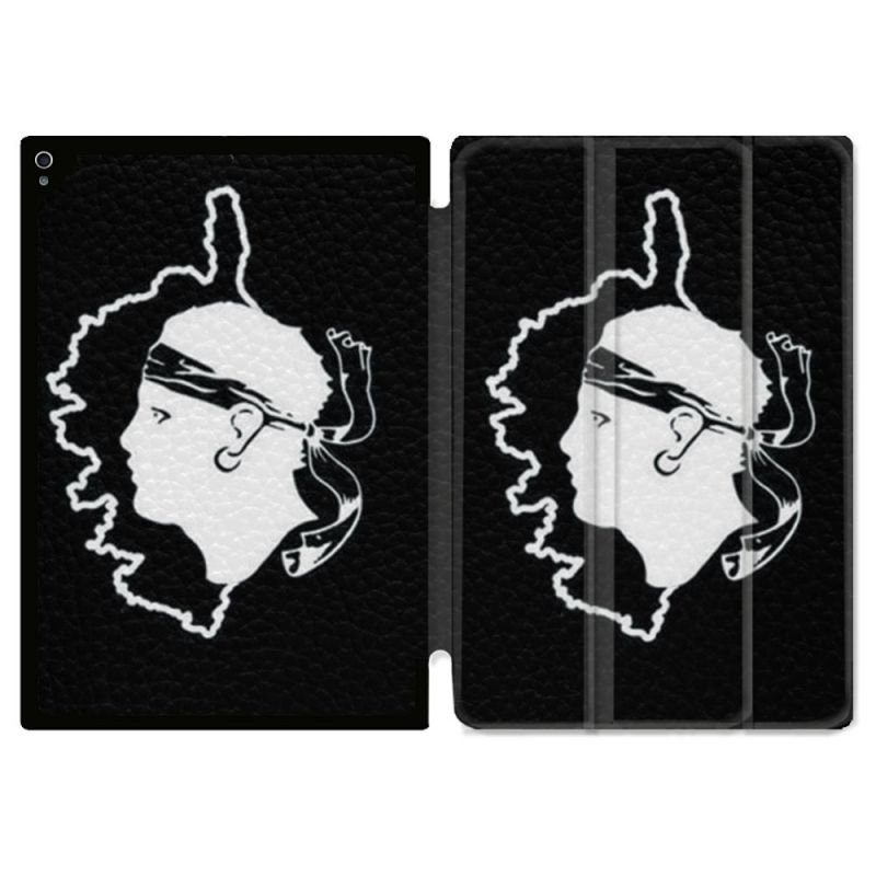 Coque Renforcée Pour Ipad Air 11 M2 2024 Voyage Corse Noir