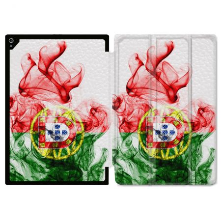 Coque Renforcée Pour Ipad Air 11 M2 2024 Voyage Portugal Flamme
