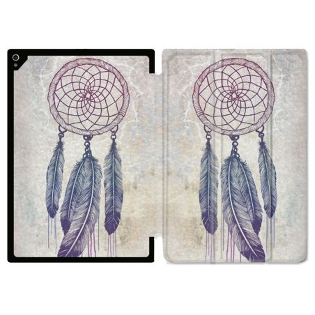 Coque Renforcée Pour Ipad Air 11 M2 2024 Zen Attrape Reve Blanc