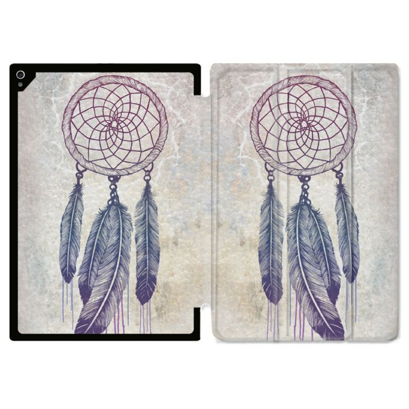 Coque Renforcée Pour Ipad Air 11 M2 2024 Zen Attrape Reve Blanc