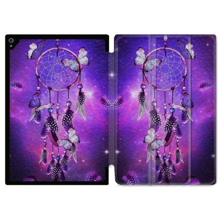 Coque Renforcée Pour Ipad Air 11 M2 2024 Zen Attrape Reve Papillon