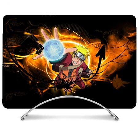 Coque Intégrale Pour MacBook Pro M4 16 Pouces Manga Naruto Noir