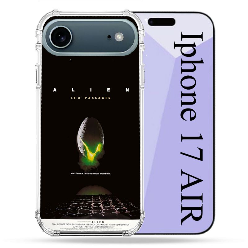 Coque Renforcée Magsafe Pour Iphone 17 Air Alien Affiche