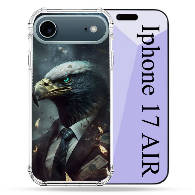 Coque Renforcée Magsafe Pour Iphone 17 Air Animal Aigle Business