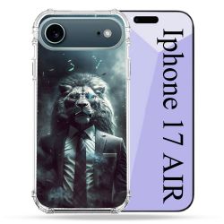 Coque Renforcée Magsafe Pour Iphone 17 Air Animal Lion Business