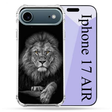 Coque Renforcée Magsafe Pour Iphone 17 Air Animal Lion Majestueux