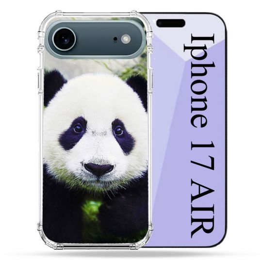 Coque Renforcée Magsafe Pour Iphone 17 Air Animal Panda Color