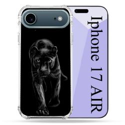 Coque Renforcée Magsafe Pour Iphone 17 Air Animal Panthère Noire