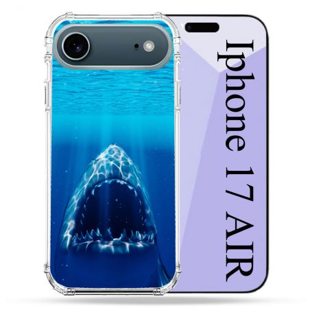 Coque Renforcée Magsafe Pour Iphone 17 Air Animal Requin Dent