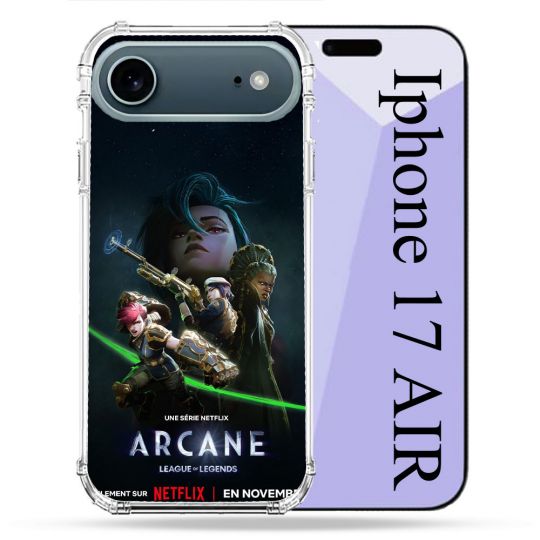 Coque Renforcée Magsafe Pour Iphone 17 Air Arcane Affiche