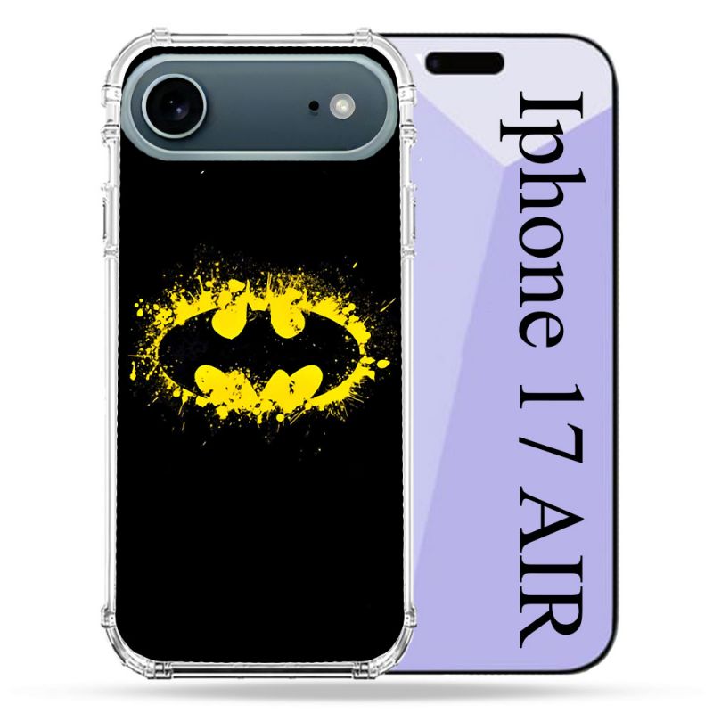 Coque Renforcée Magsafe Pour Iphone 17 Air Batman Logo