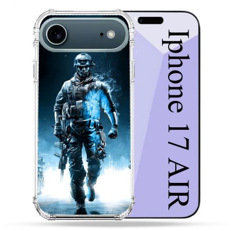 Coque Renforcée Magsafe Pour Iphone 17 Air Call Of Duty Guerrier