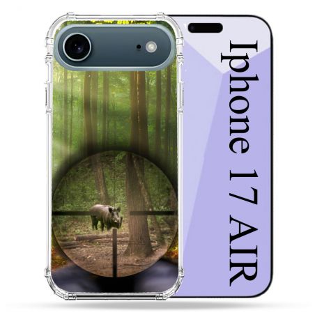 Coque Renforcée Magsafe Pour Iphone 17 Air Chasse Sanglier Viseur