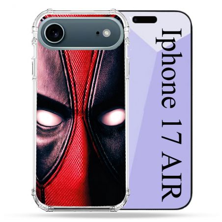 Coque Renforcée Magsafe Pour Iphone 17 Air Deadpool Yeux