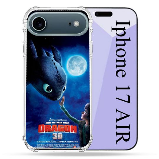 Coque Renforcée Magsafe Pour Iphone 17 Air Dragons Affiche