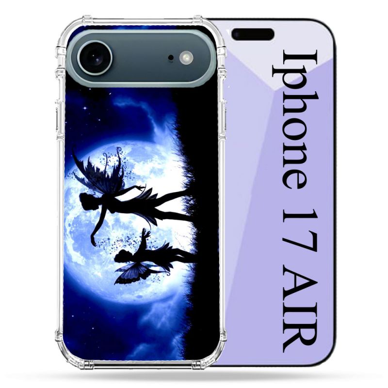 Coque Renforcée Magsafe Pour Iphone 17 Air Fantastique Fee Lune