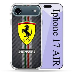 Coque Renforcée Magsafe Pour Iphone 17 Air Ferrari Carbone