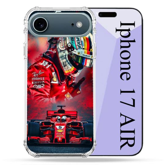 Coque Renforcée Magsafe Pour Iphone 17 Air Formule 1 F1 Ferrari