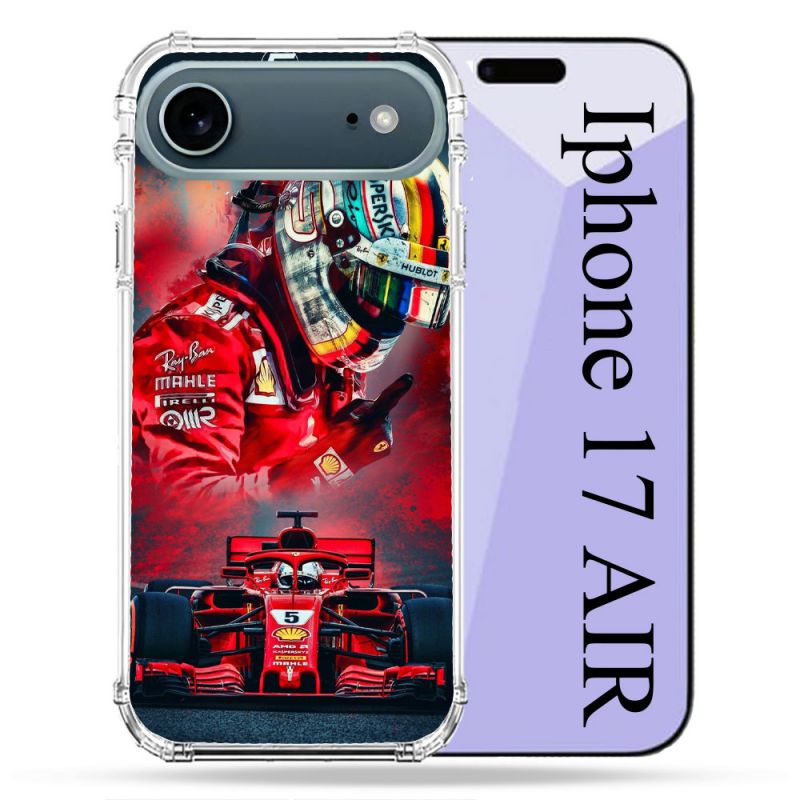 Coque Renforcée Magsafe Pour Iphone 17 Air Formule 1 F1 Ferrari