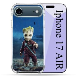 Coque Renforcée Magsafe Pour Iphone 17 Air Groot Bleu