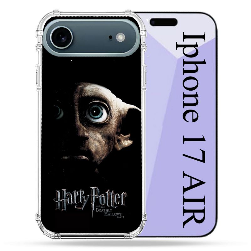 Coque Renforcée Magsafe Pour Iphone 17 Air Harry Potter Hollows Dobby