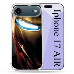 Coque Renforcée Magsafe Pour Iphone 17 Air Iron Man Casque