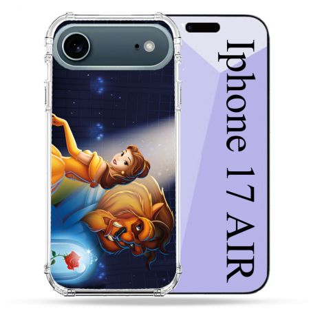 Coque Renforcée Magsafe Pour Iphone 17 Air La Belle et La Bête