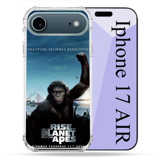 Coque Renforcée Magsafe Pour Iphone 17 Air La Planete Des Singes