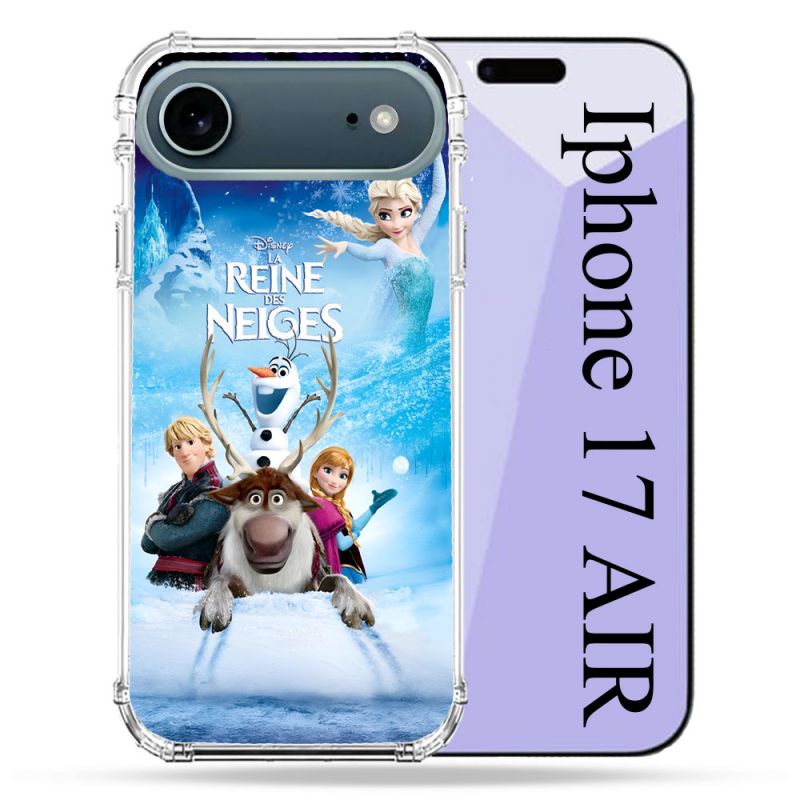 Coque Renforcée Magsafe Pour Iphone 17 Air La Reine Des Neiges