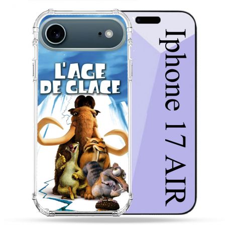 Coque Renforcée Magsafe Pour Iphone 17 Air L'âge de Glace Affiche