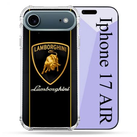 Coque Renforcée Magsafe Pour Iphone 17 Air Lamborghini Carbone