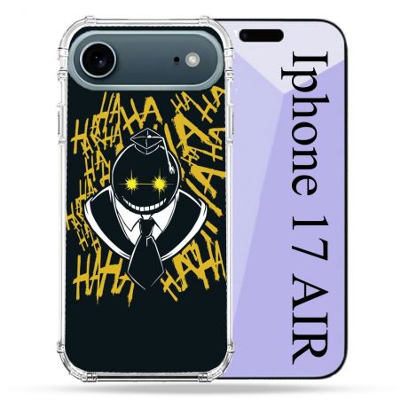 Coque Renforcée Magsafe Pour Iphone 17 Air Manga Assassination Classroom Kuro Noir