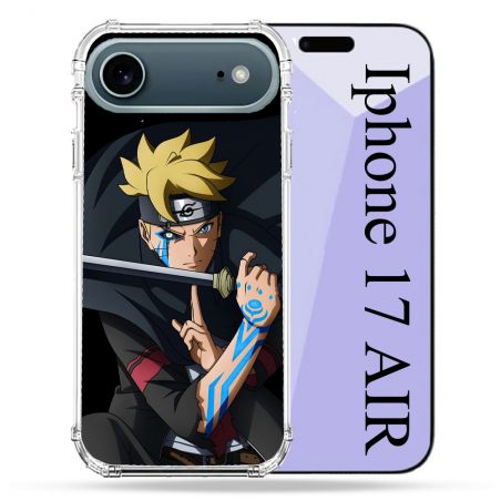 Coque Renforcée Magsafe Pour Iphone 17 Air Manga Boruto Tatouage