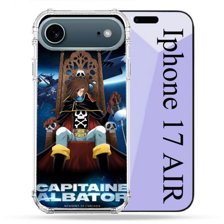 Coque Renforcée Magsafe Pour Iphone 17 Air Manga Capitaine Albator