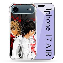 Coque Renforcée Magsafe Pour Iphone 17 Air Manga Death Note Duo